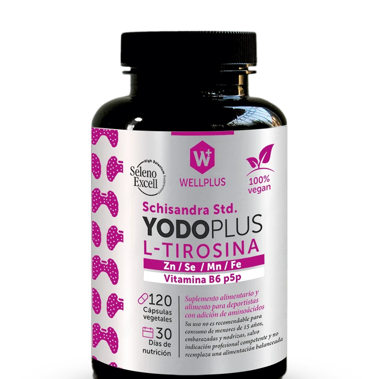 Wellplus - Yodo Plus 120 capsulas  1