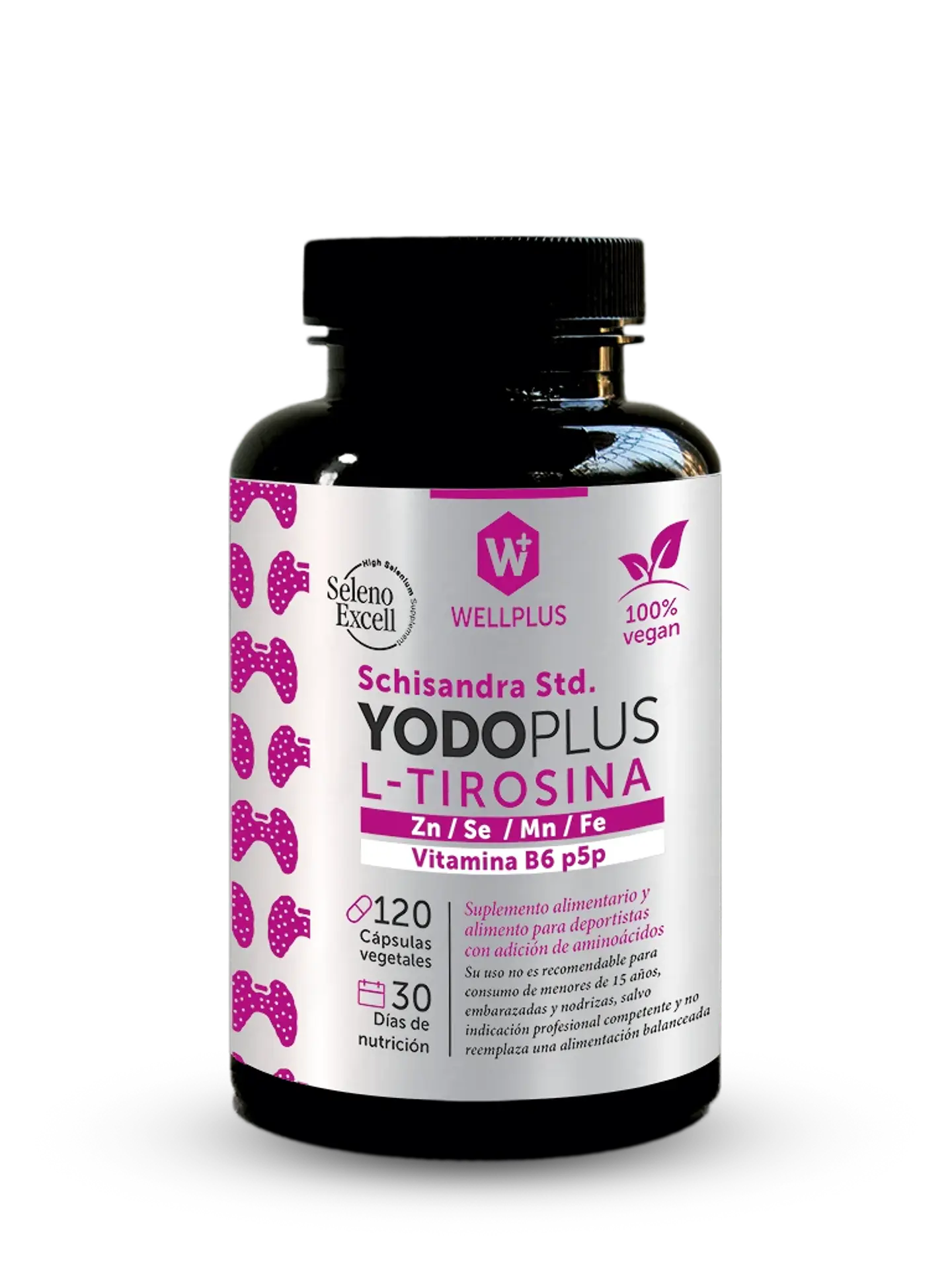 Wellplus - Yodo Plus 120 capsulas  1