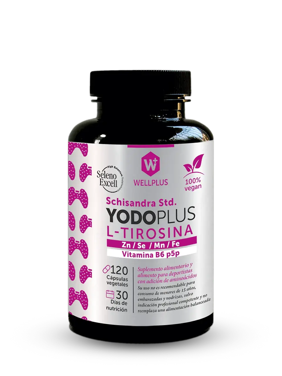 Wellplus - Yodo Plus 120 capsulas  1
