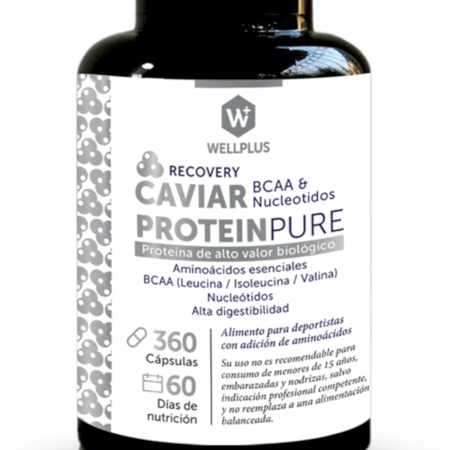 Wellplus - Caviar Protein Pure 360 capsulas  1