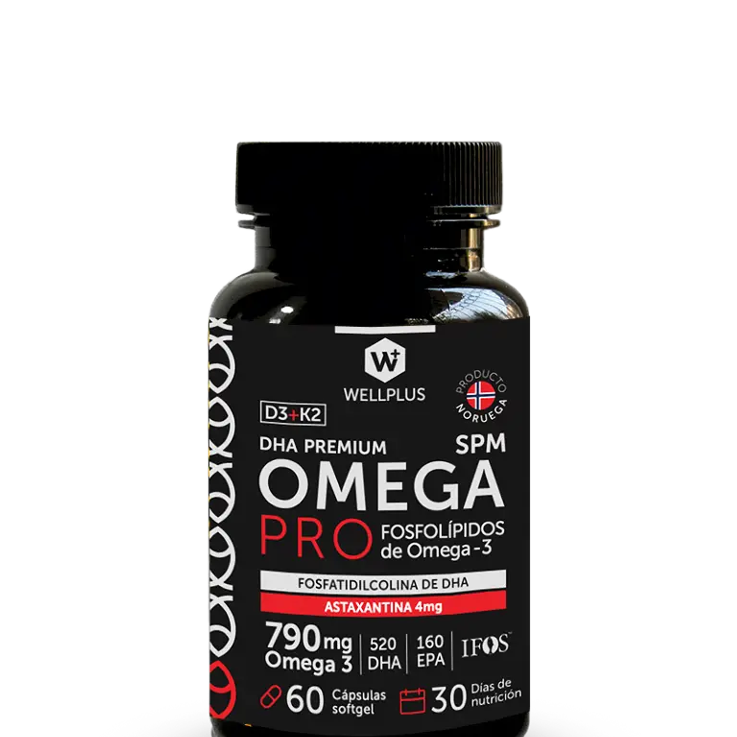 Wellplus - Omega Pro 790mg 60 capsulas  1