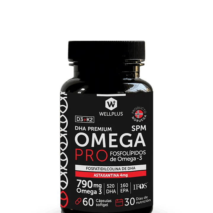 Wellplus - Omega Pro 790mg 60 capsulas  1