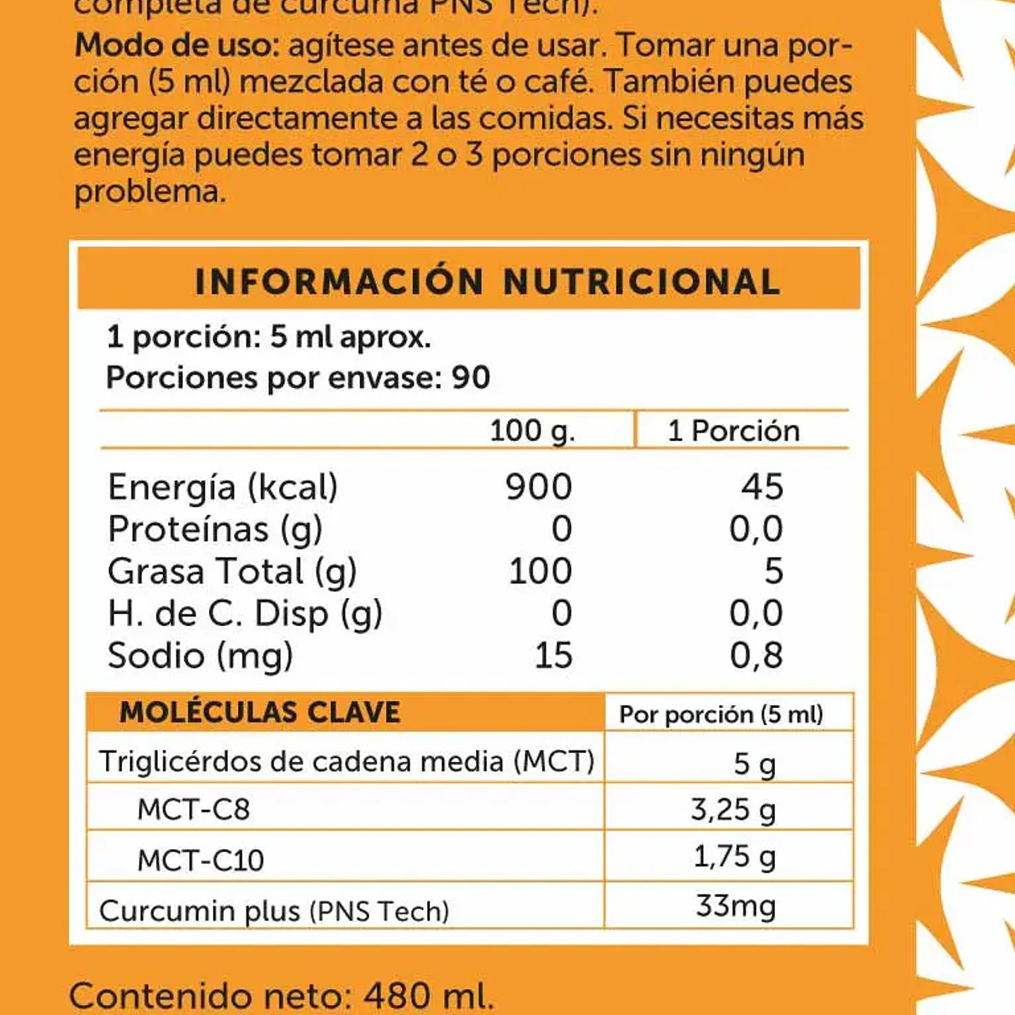 Wellplus - Keto Golden Oil 480ml  2