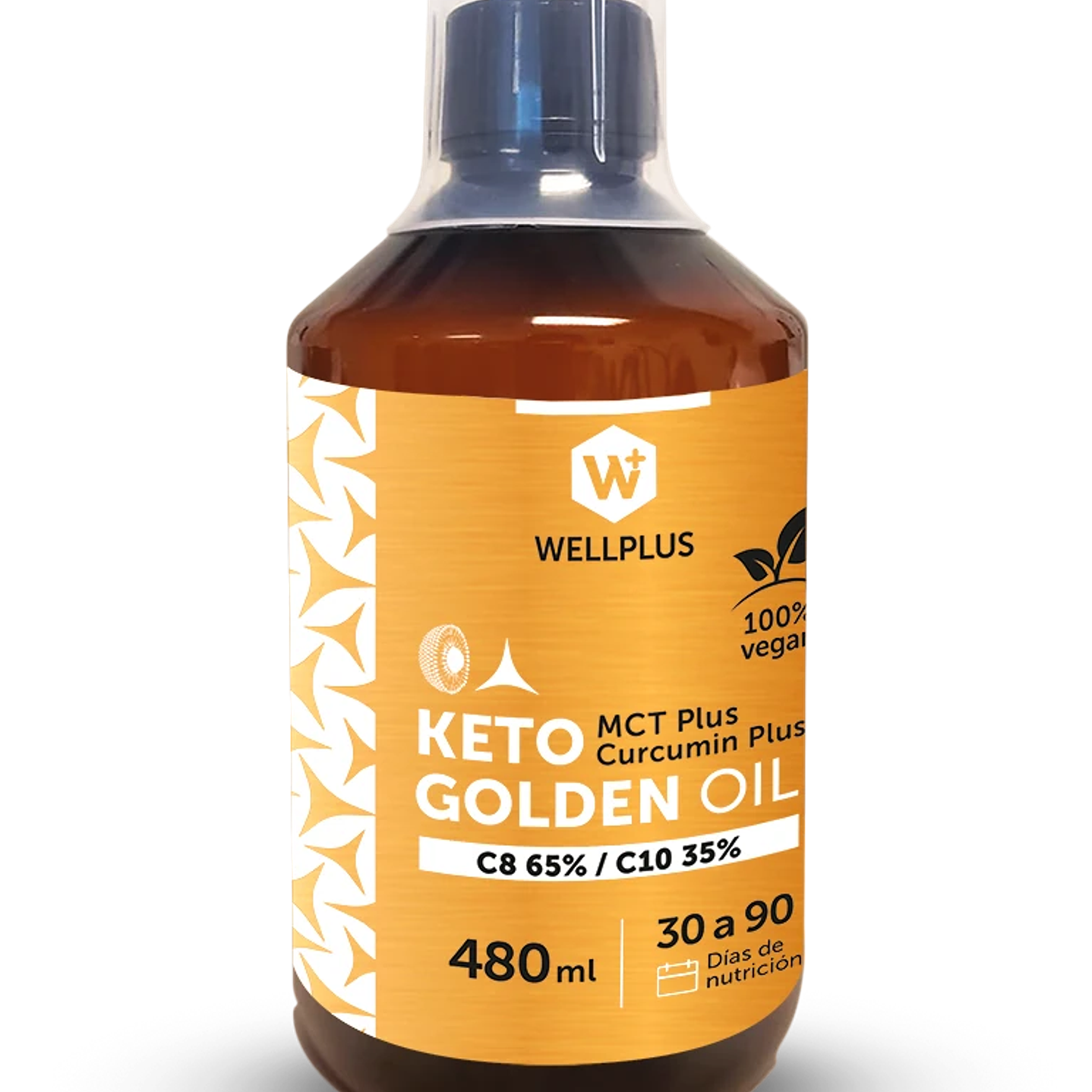 Wellplus - Keto Golden Oil 480ml  1