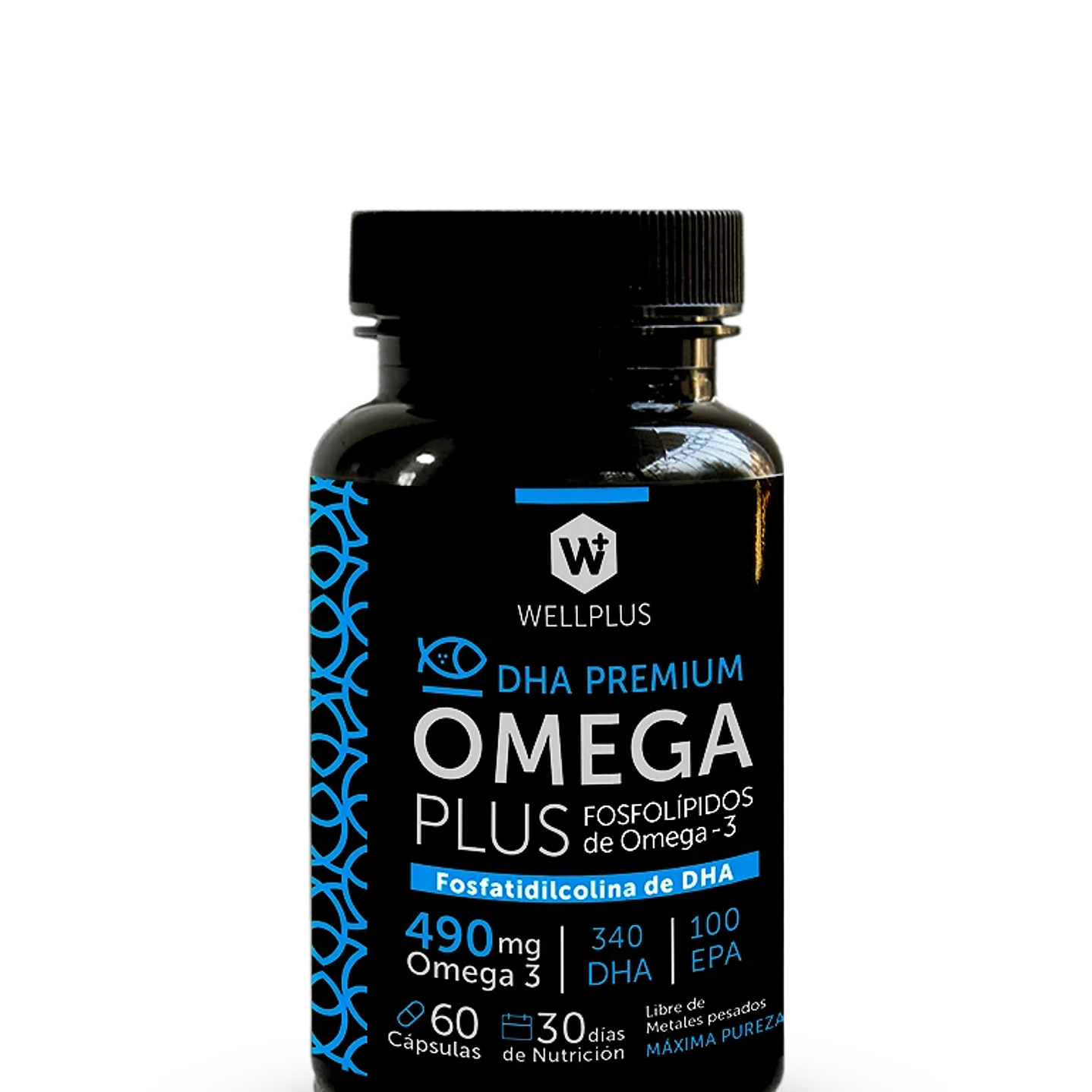 Wellplus - Omega Plus 490mg 60 capsulas  1