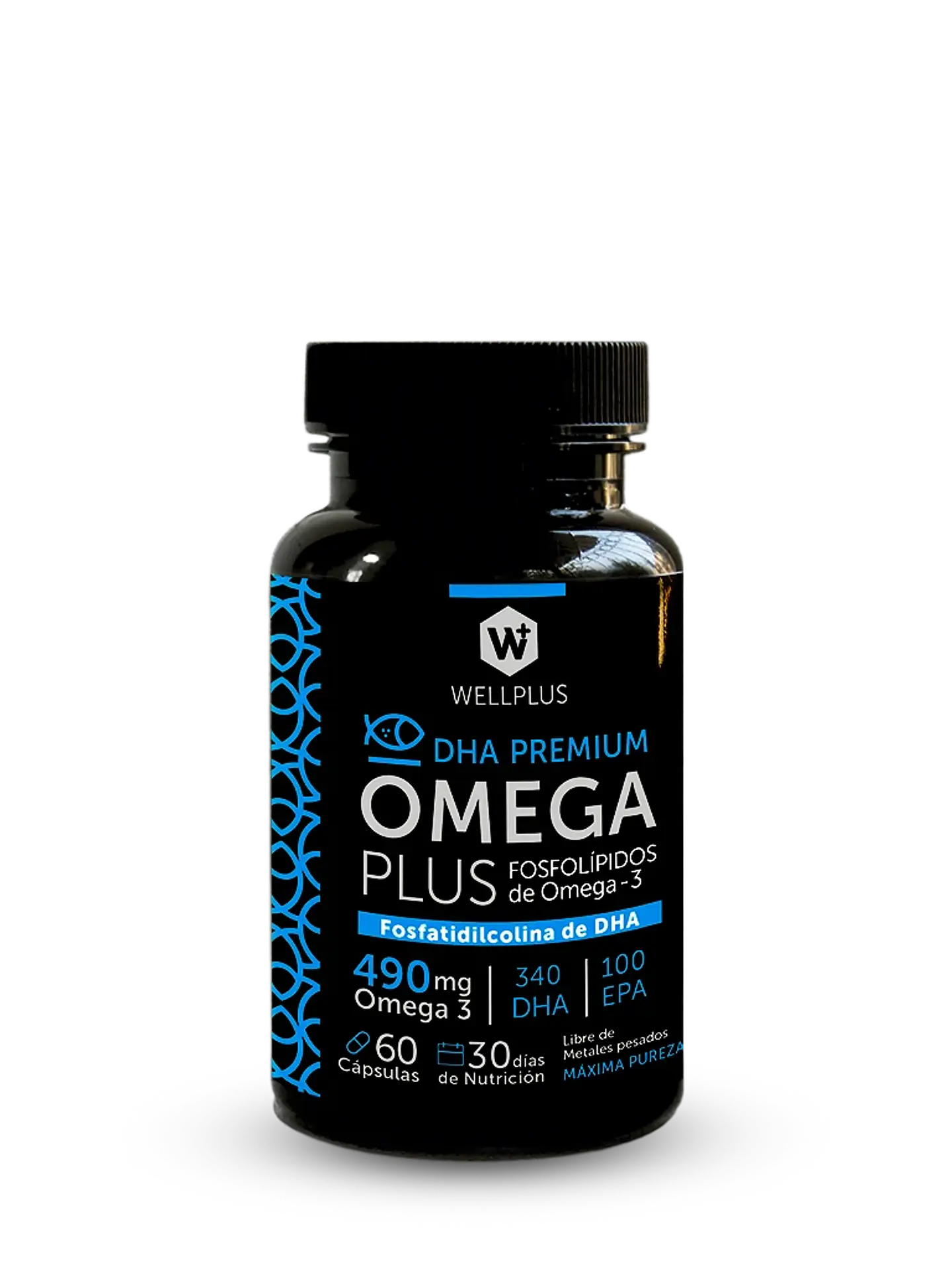 Wellplus - Omega Plus 490mg 60 capsulas  1
