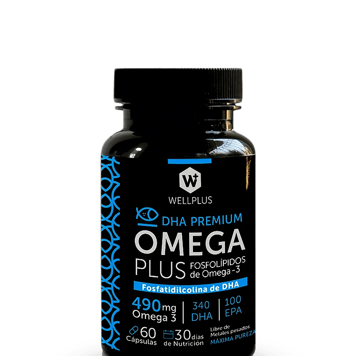 Wellplus - Omega Plus 490mg 60 capsulas  1