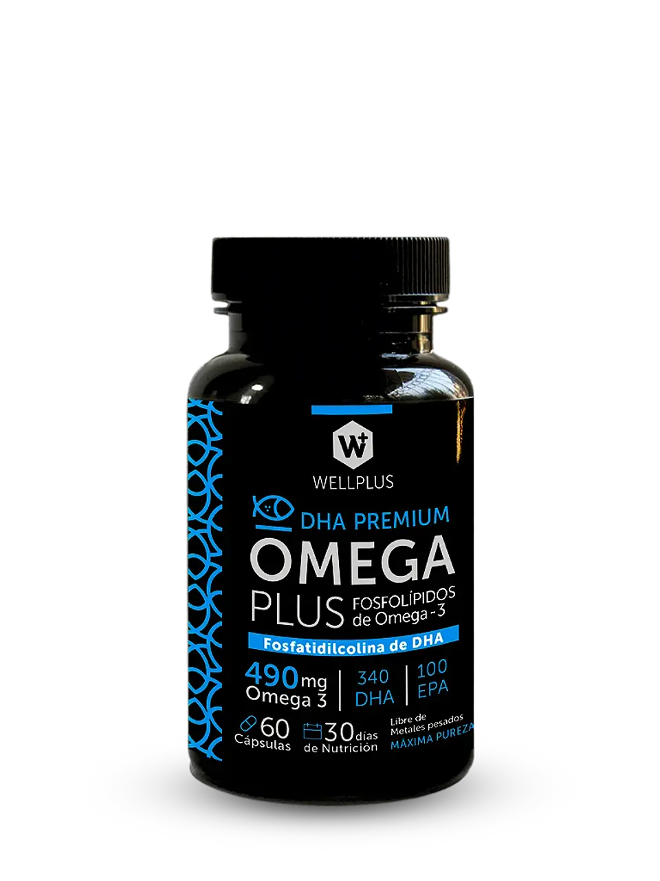Wellplus - Omega Plus 490mg 60 capsulas  1