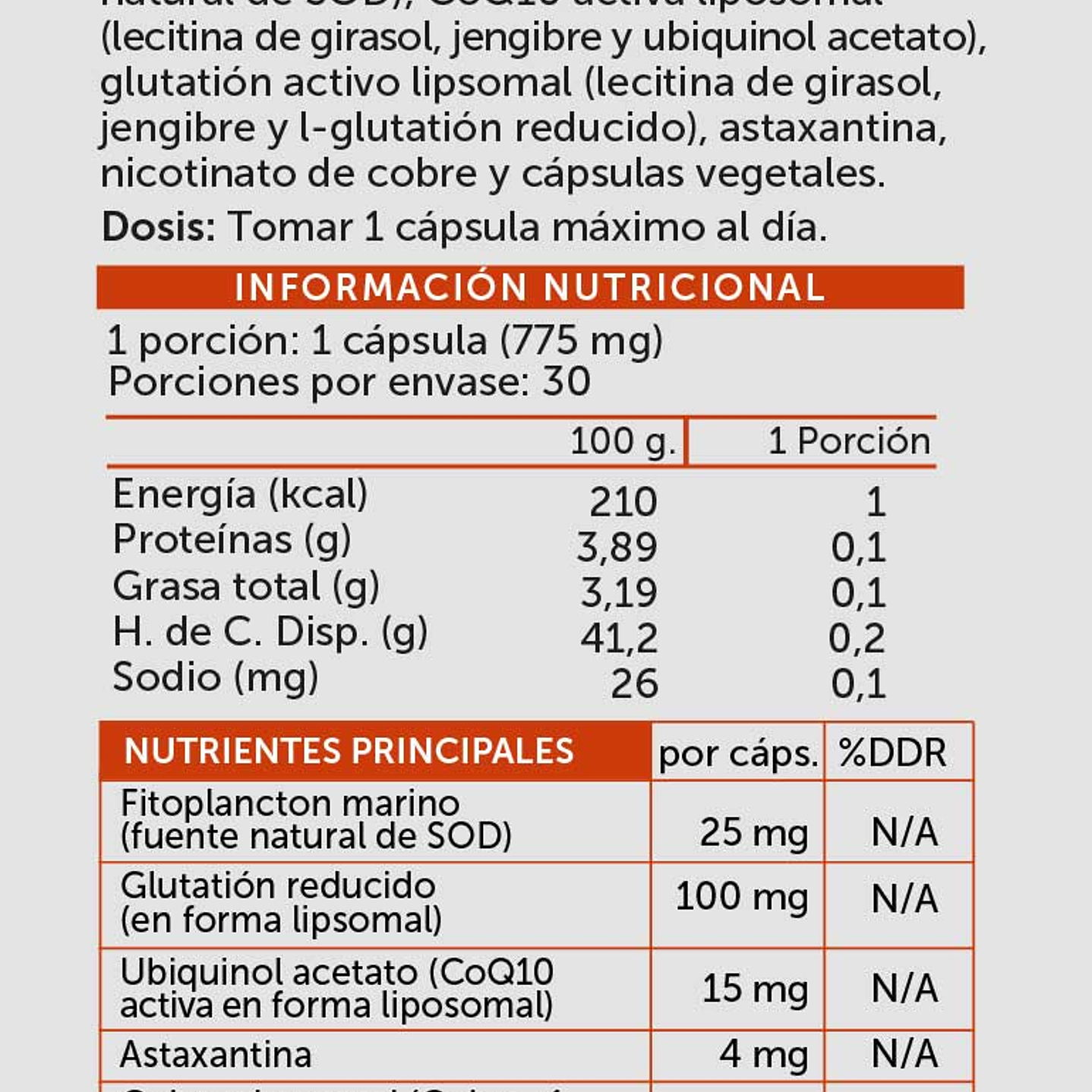 Wellplus - Energy Cell 30 capsulas  2