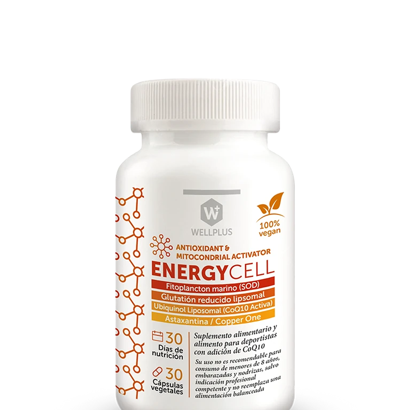 Wellplus - Energy Cell 30 capsulas  1