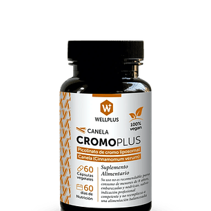 Wellplus - Cromo Plus Canela 60 capsulas 