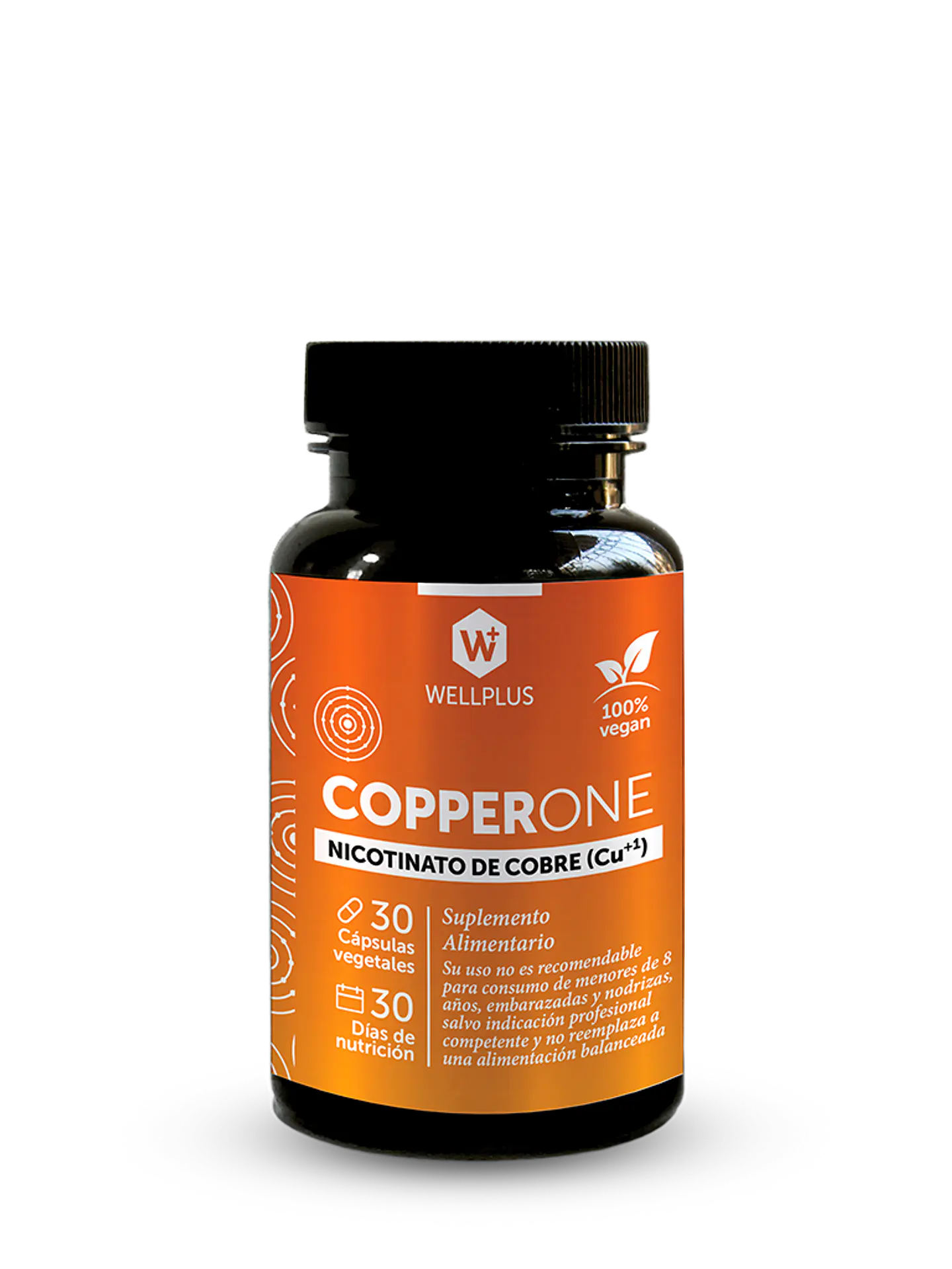 Wellplus - Copper One 30 capsulas  1