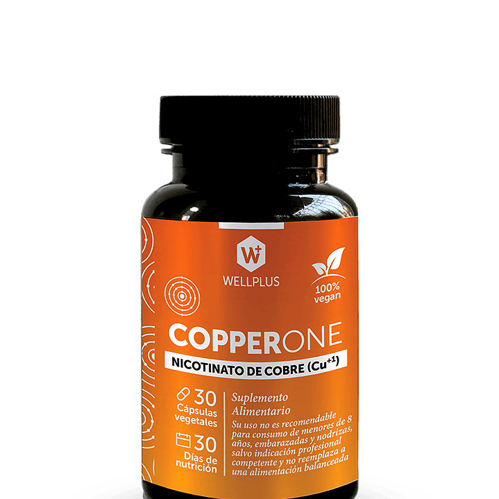 Wellplus - Copper One 30 capsulas  1