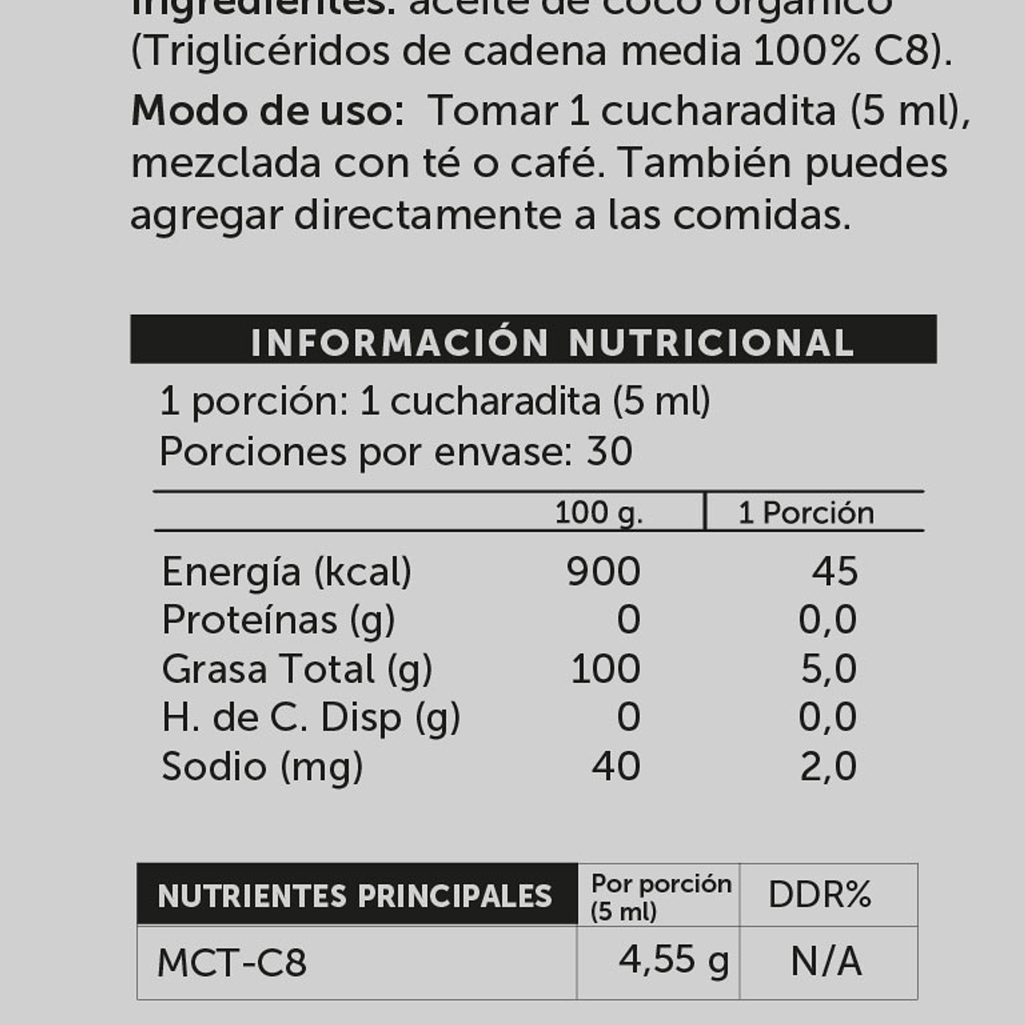 Wellplus - Mct C8 150ml  2