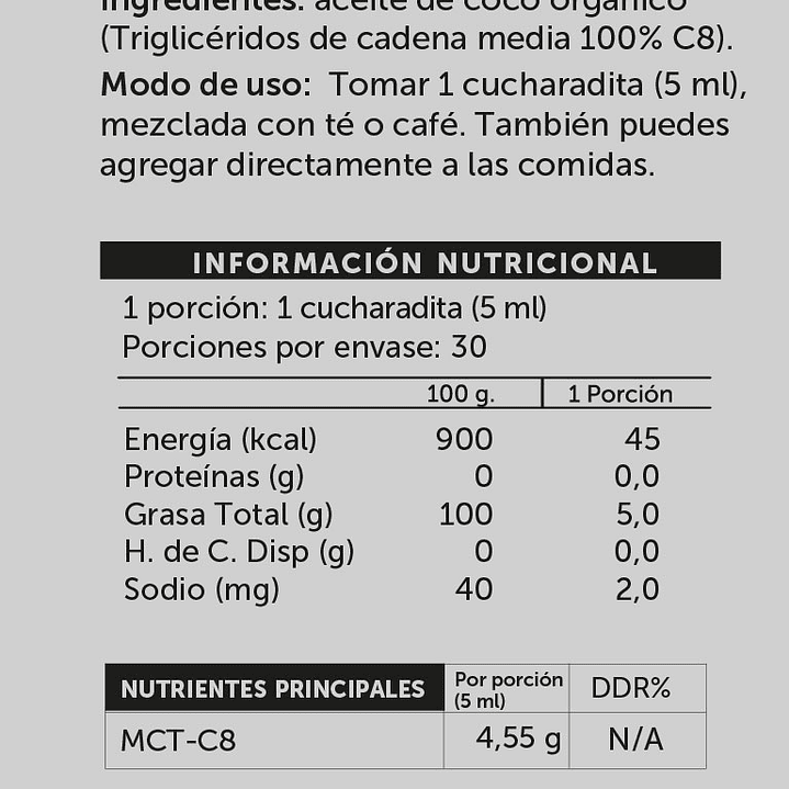 Wellplus - Mct C8 150ml  2