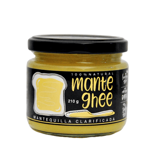Ghee 210ml Libre de lactosa y caseina ManteGhee