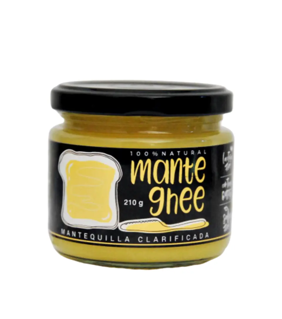 Ghee 210ml Libre de lactosa y caseina ManteGhee 1