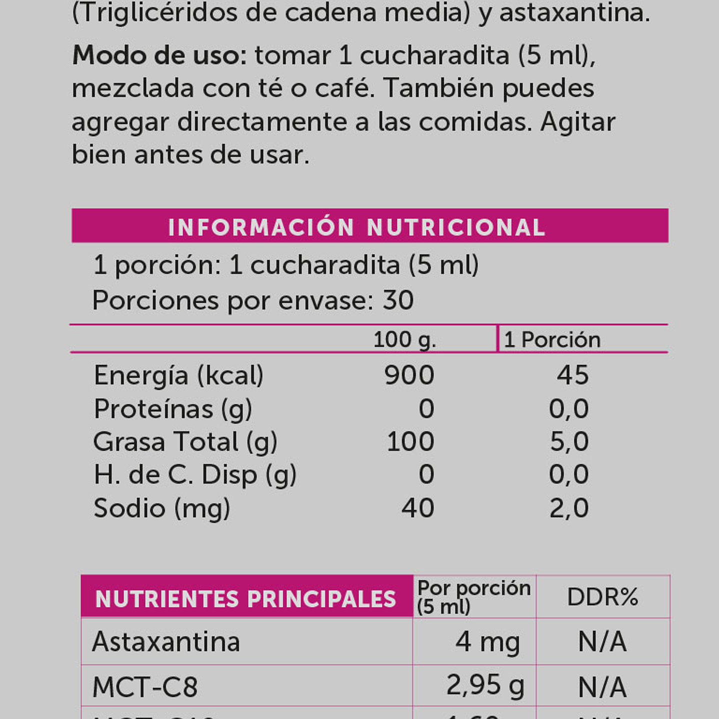 Wellplus - MCT Astaxantina 150ml  2