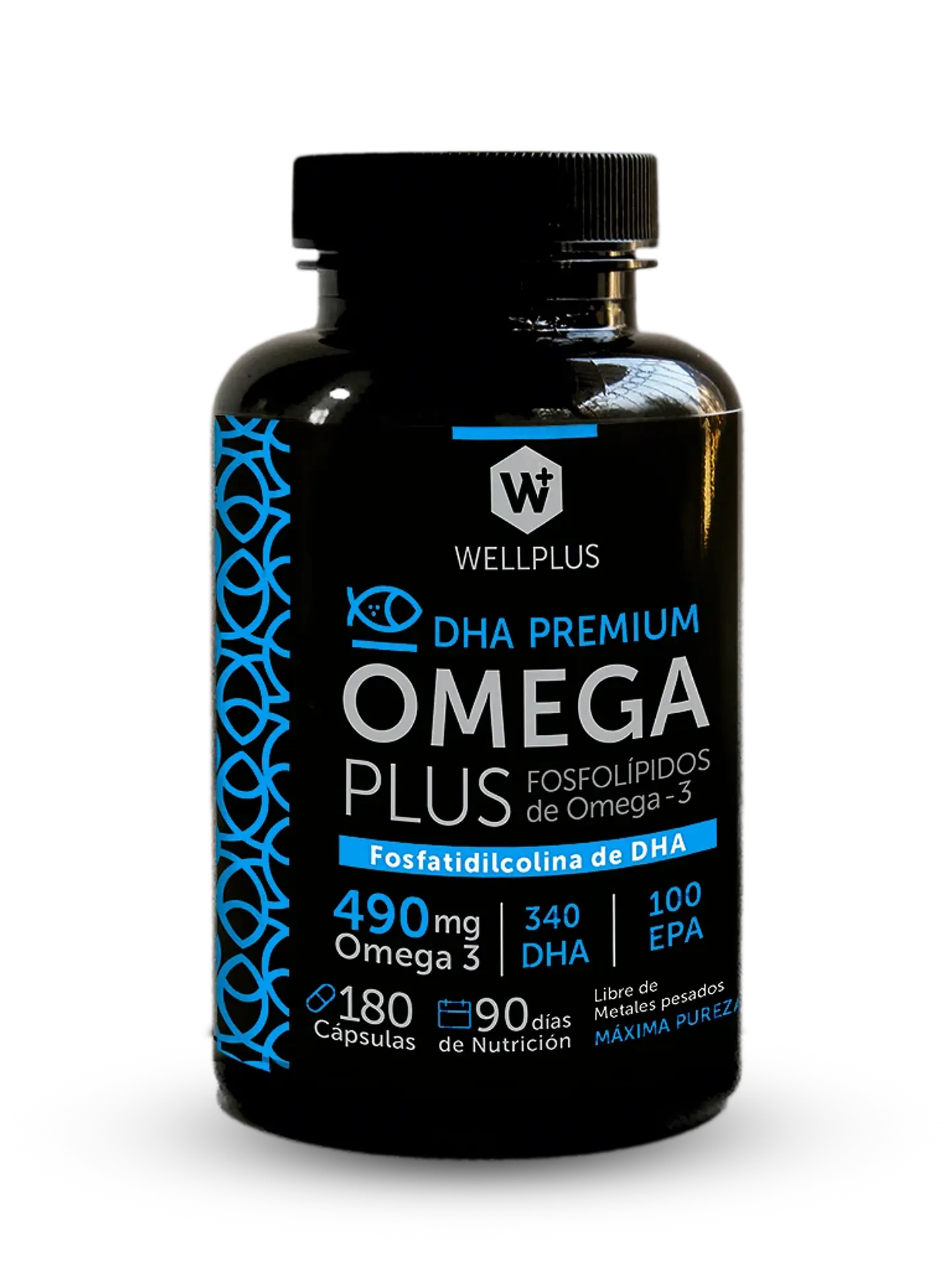 Wellplus - Omega Plus 490mg 180 capsulas  1