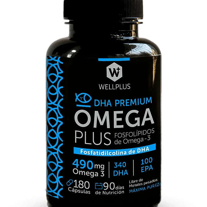 Wellplus - Omega Plus 490mg 180 capsulas  1
