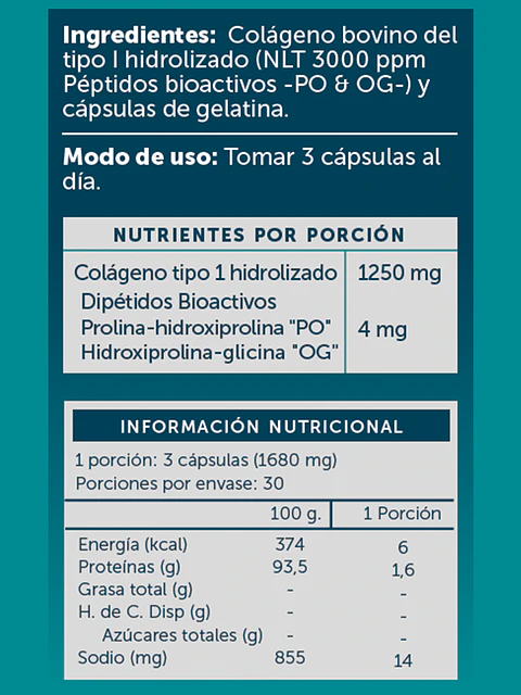 Wellplus - Collagen Pure 90 capsulas 