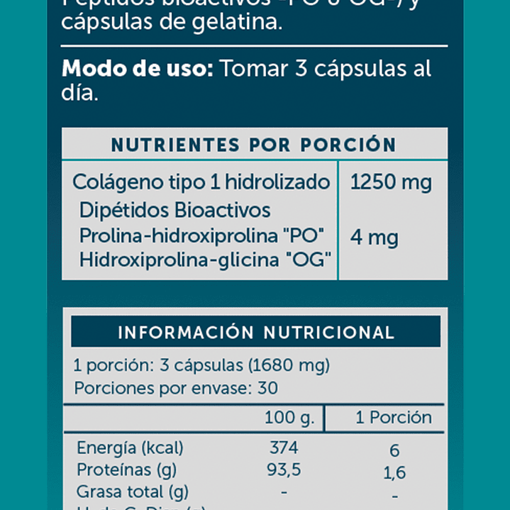 Wellplus - Collagen Pure 90 capsulas  2