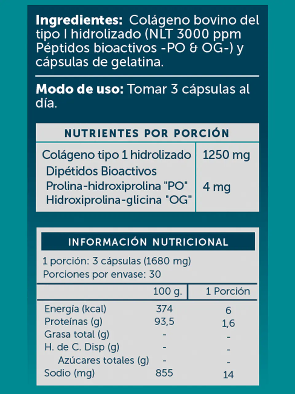 Wellplus - Collagen Pure 90 capsulas  2