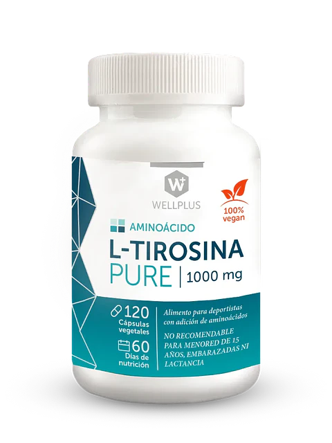 Wellplus -L-tirosina Pure 120 capsulas 
