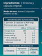Wellplus -L-tirosina Pure 120 capsulas  - thumbnail 2