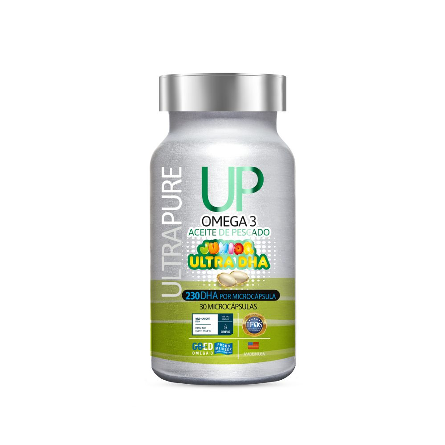 Newscience - Up Omega 3 Junior ultra DHA 30 cápsulas  1