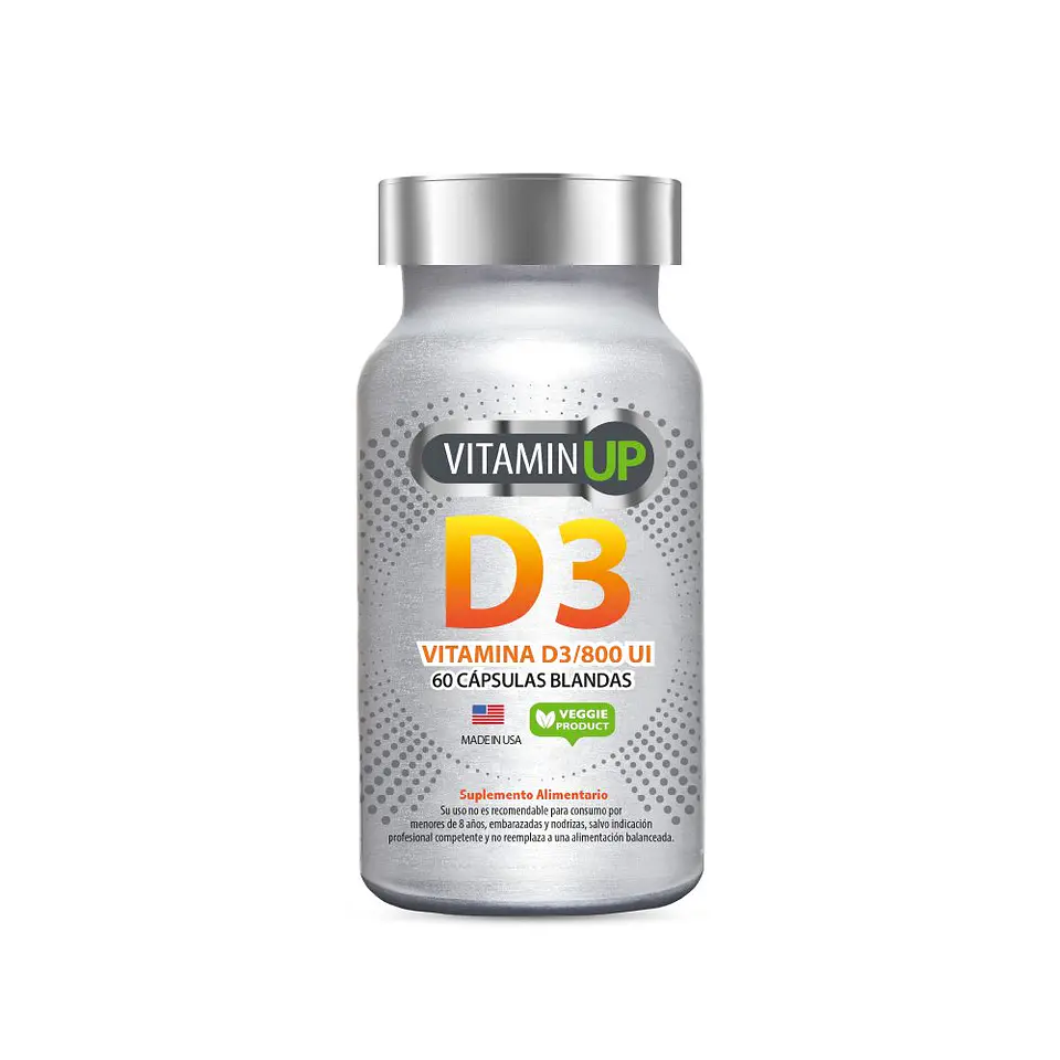 Newscience - Vitamin Up D3 800ui 60 capsulas  1