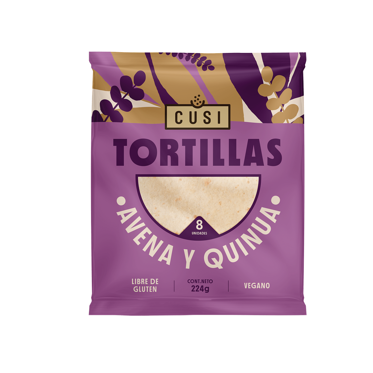 Cusi - Tortilla de quinoa y Avena 240grs  1