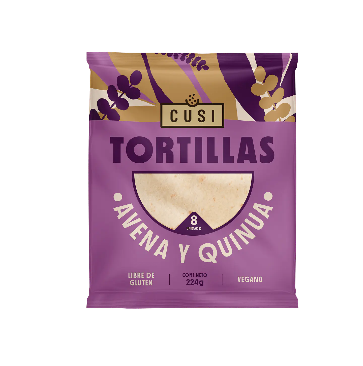 Cusi - Tortilla de quinoa y Avena 240grs  1