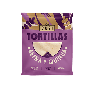 Cusi - Tortilla de quinoa y Avena 240grs 