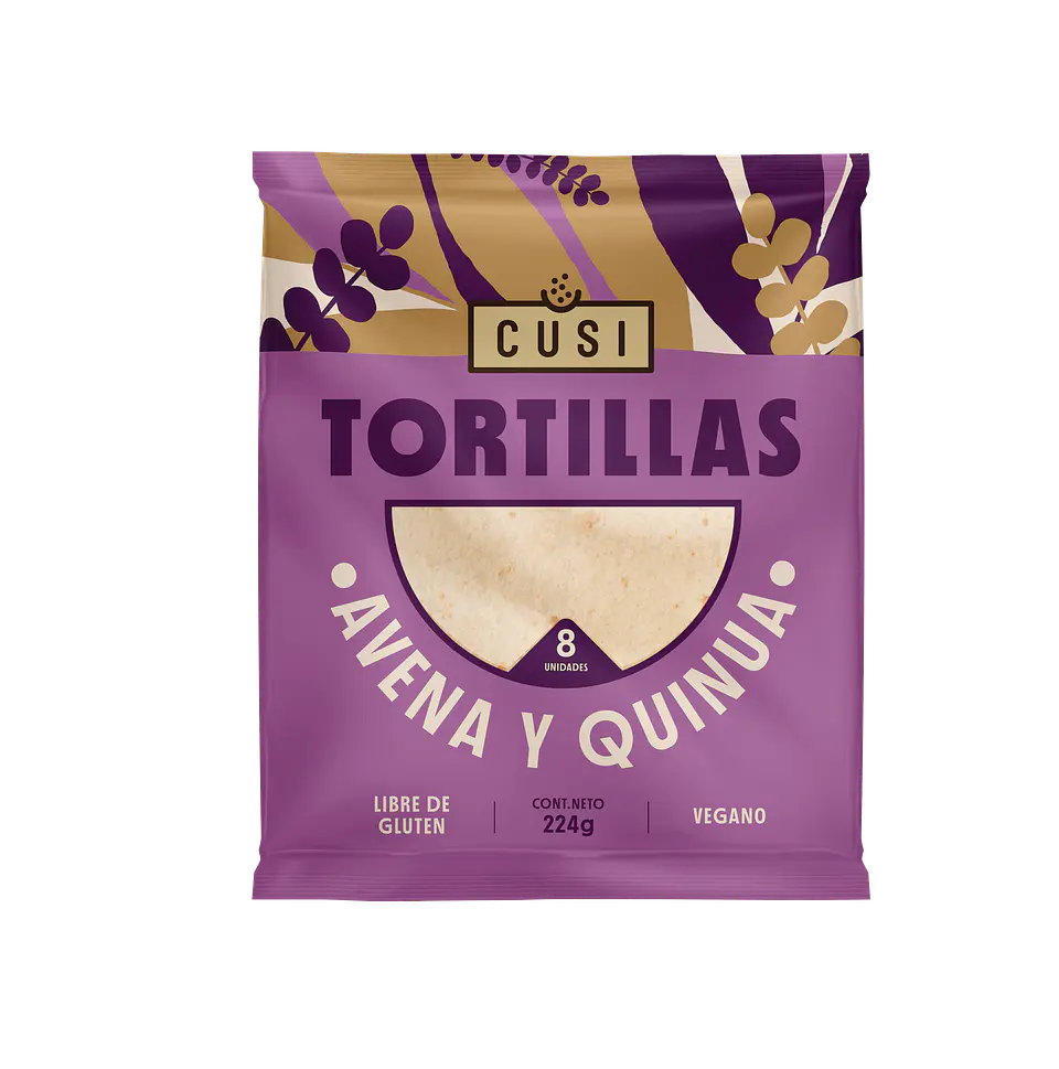 Cusi - Tortilla de quinoa y Avena 240grs  1