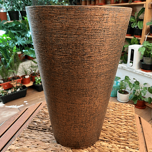 Plantas RV - Macetero Cónico color Cobre 