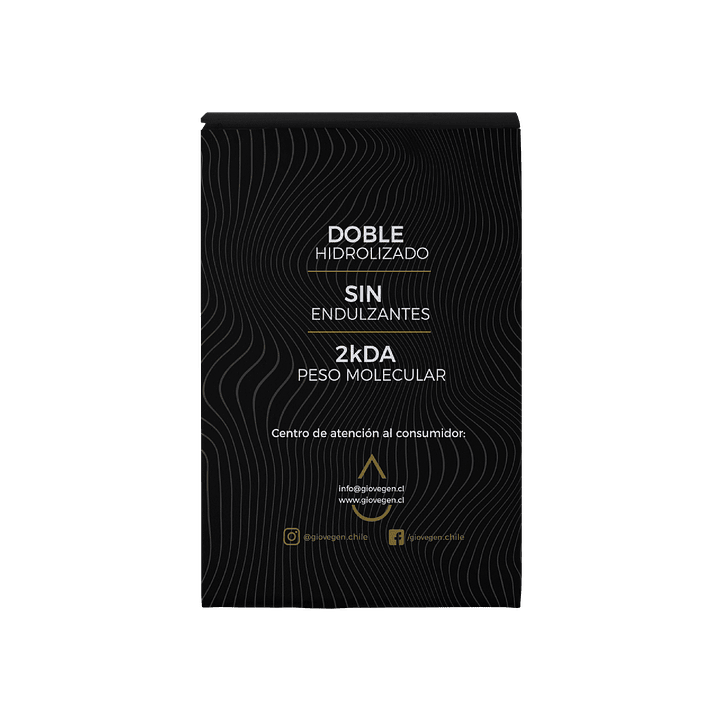 PÉPTIDOS + ZINC + Q10 + VITAMINAS Giovegen 3