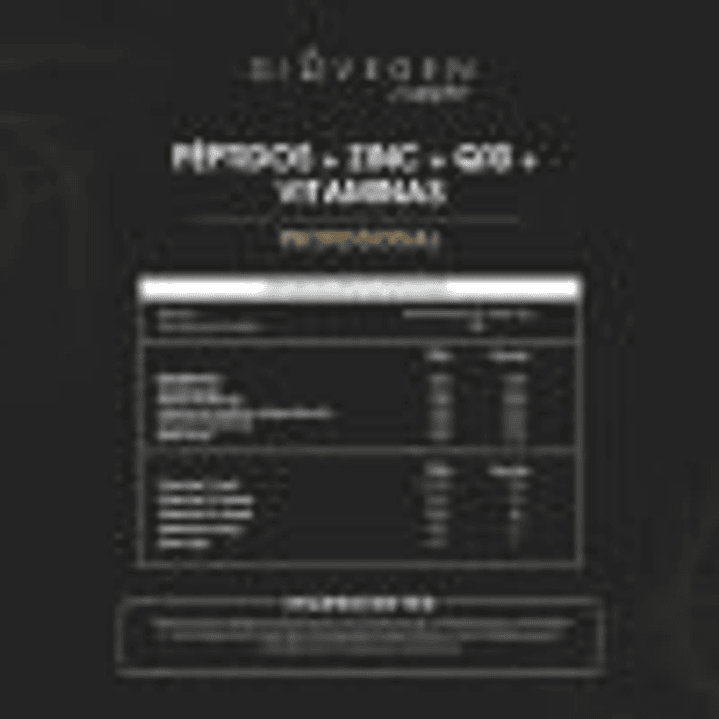 PÉPTIDOS + ZINC + Q10 + VITAMINAS Giovegen 2