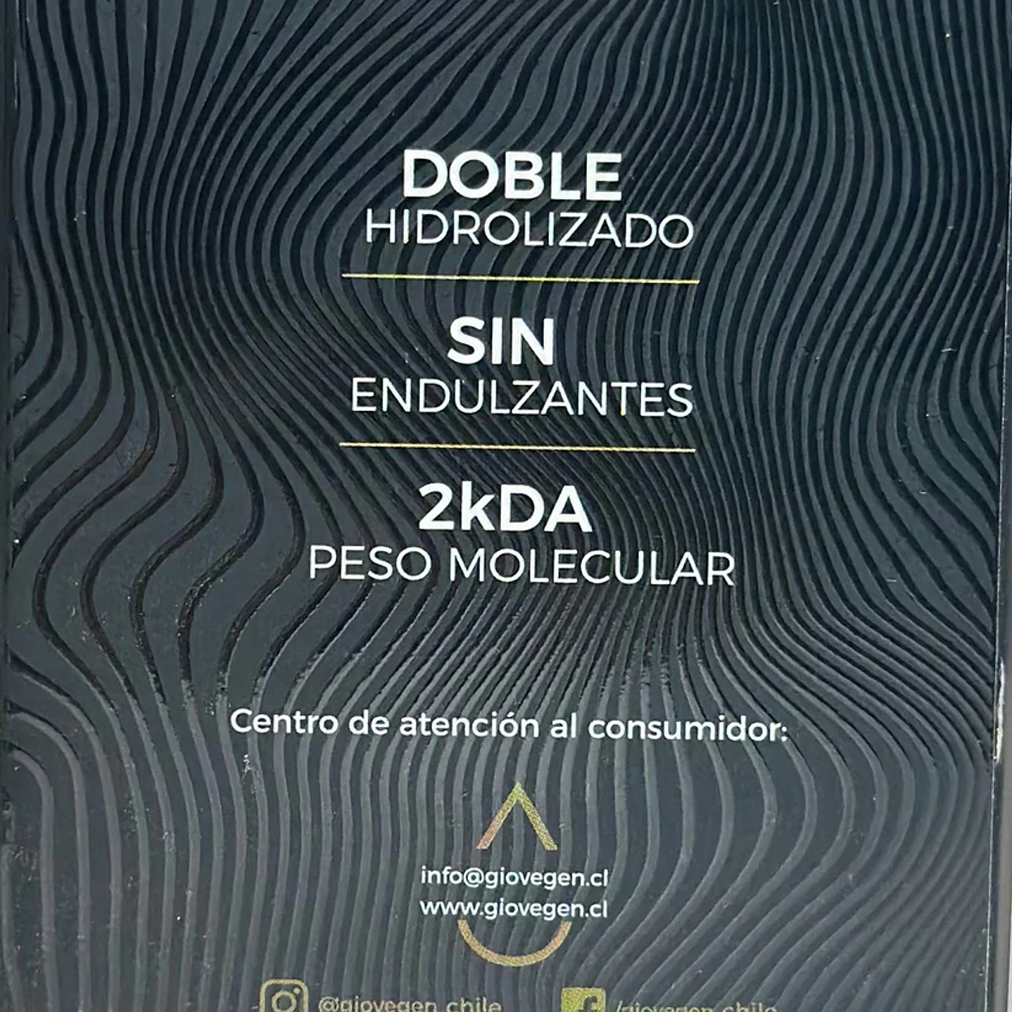 Giovegen - Colageno peptidos Professional 90g  3