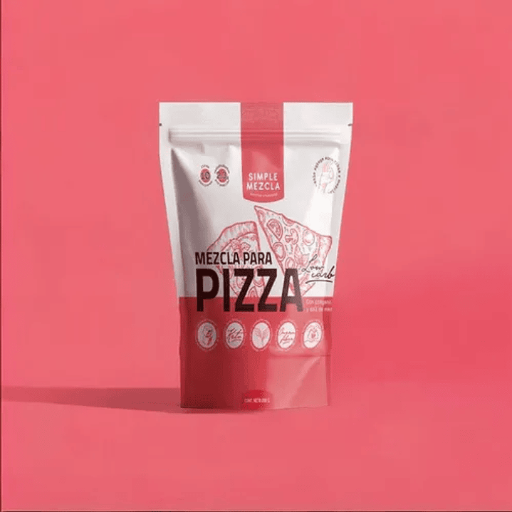 Simple Mezcla - Mezcla para Pizza Low carb 290g  1