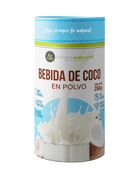 Health natural - Bebida de Coco en polvo 250grs