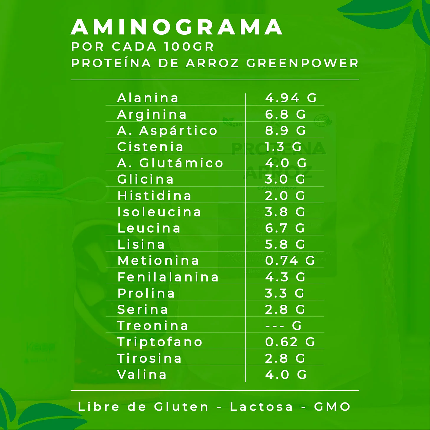  My Green Power - Proteina de Arroz 1k 5