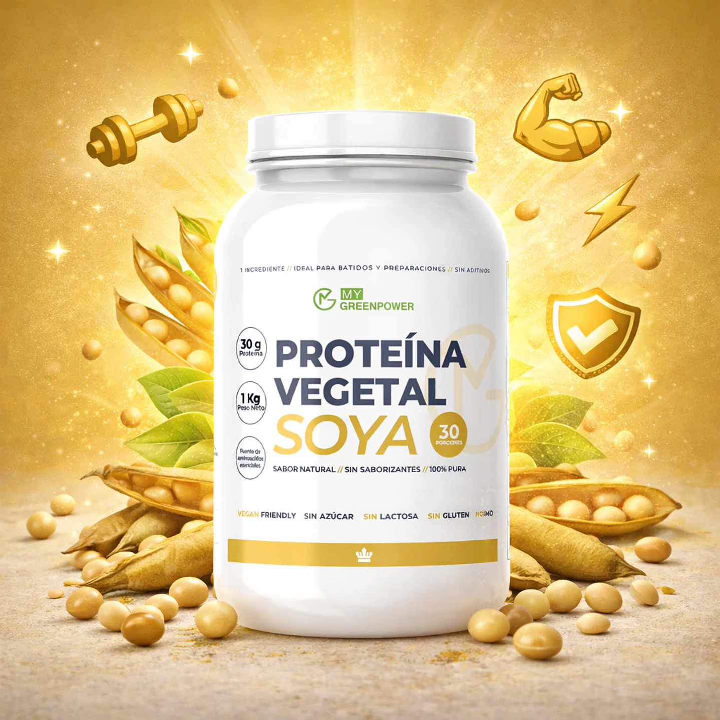 My Green Power - Proteina de Soya 1k 3