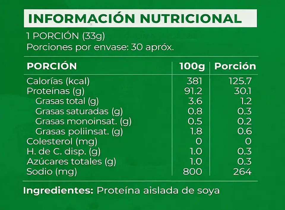 My Green Power - Proteina de Soya 1k 4