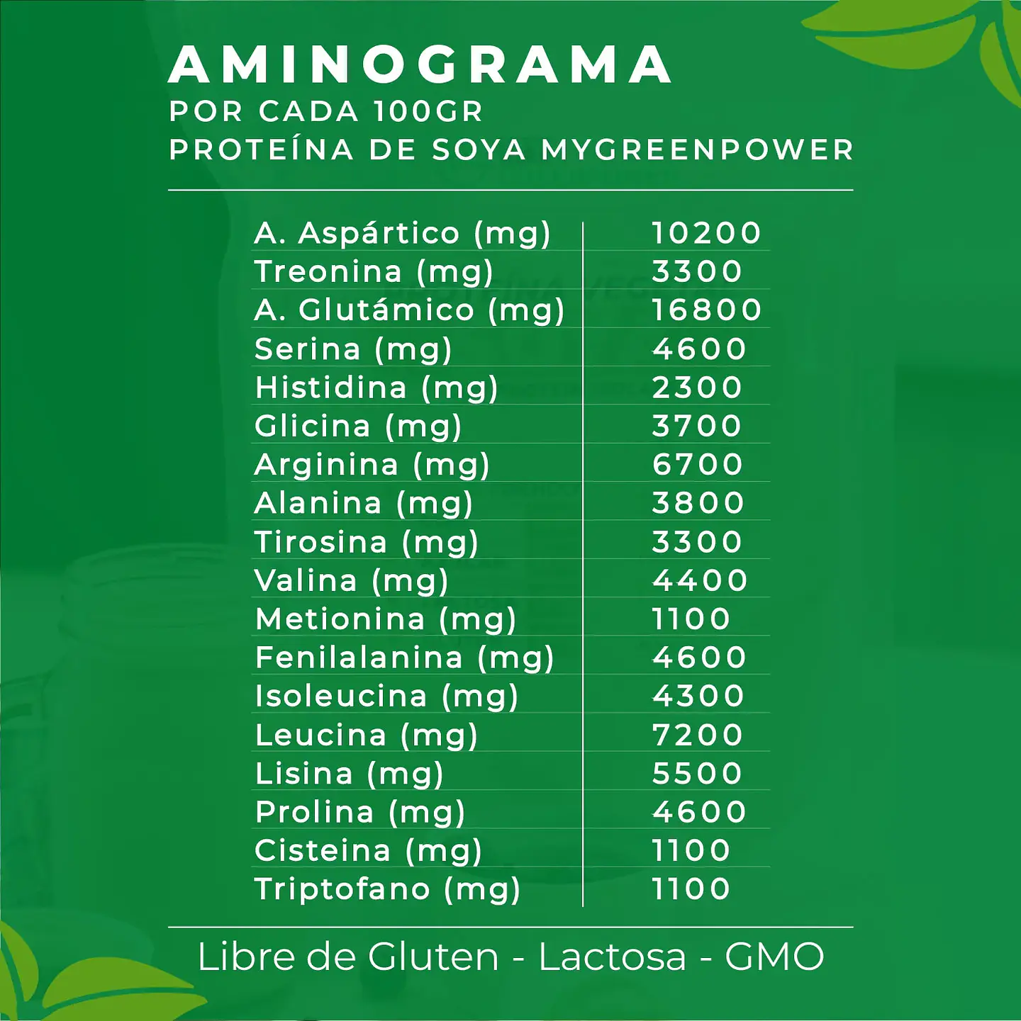 My Green Power - Proteina de Soya 1k 5