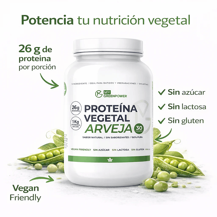  My Green Power - Proteina de Arveja 1k 3