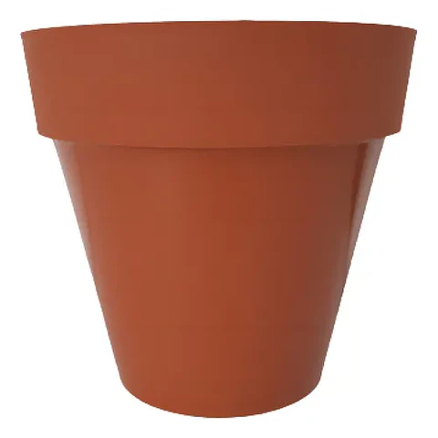 Plantas RV - Macetero Conico cafe 35 * 32 cm 