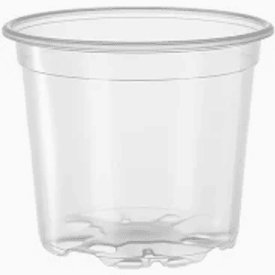 PLANTAS RV - Macetero Transparente N°13