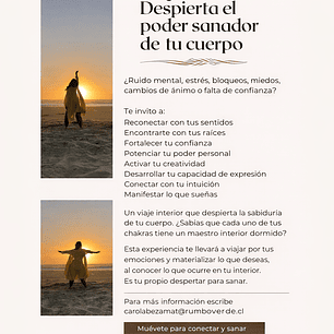 Taller Danza para Conectar - Carola Bezamat Walters