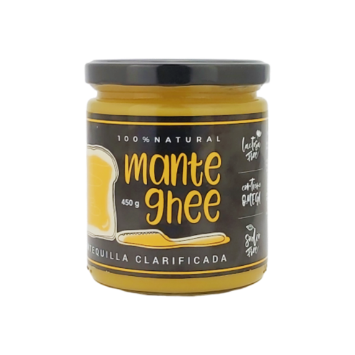 Ghee mantequilla clarificada 450 grs.